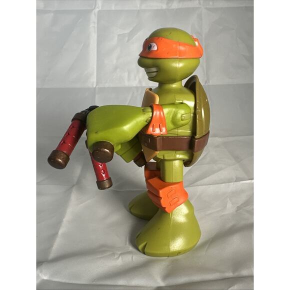 Teenage Mutant Ninja Turtles 6" Talking Raphael Figure 2015 Viacom Working - Picture 3 of 6